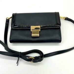 Small Black Convertible Crossbody Like-New